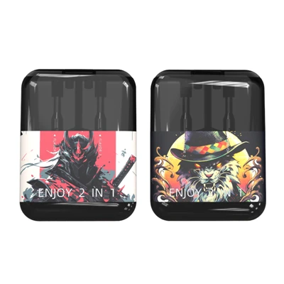 כרטיס Vape חד פעמי 4ML 2 ב-1 CBD/THC/D8 ריק