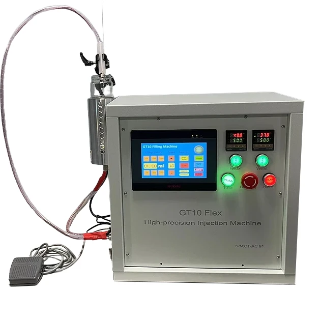 Factory Price Semi-Automatic CBD 510 Cart THC Disposable Vape Pen Oil Filling Machine