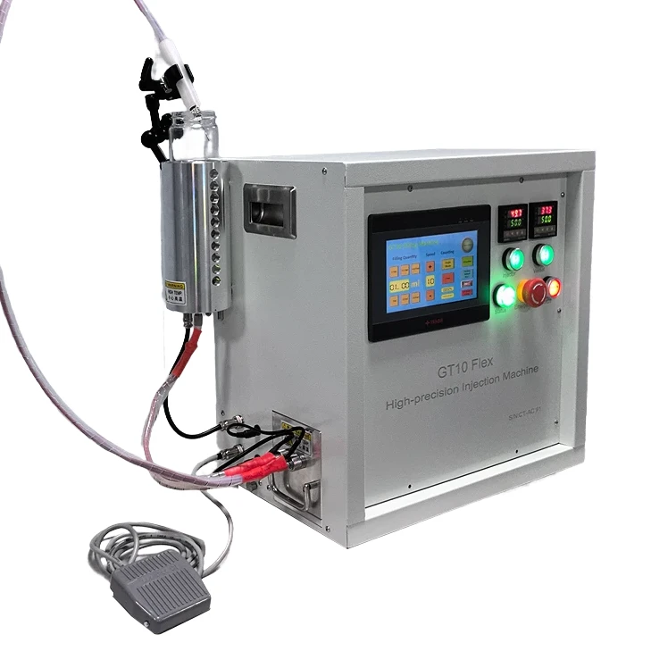 Mini Manufacture Handheld Automatic Filling Equipment Preheating 510 Cartridge Oil Packing Machine Or Vape HHC Oil Filling Machine